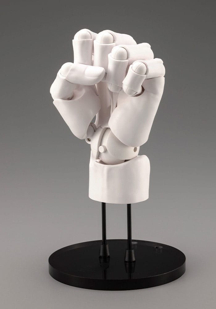 Takahiro Kagami PVC Artist Support Item Hand 1/1 Model Men /L White 22 cm