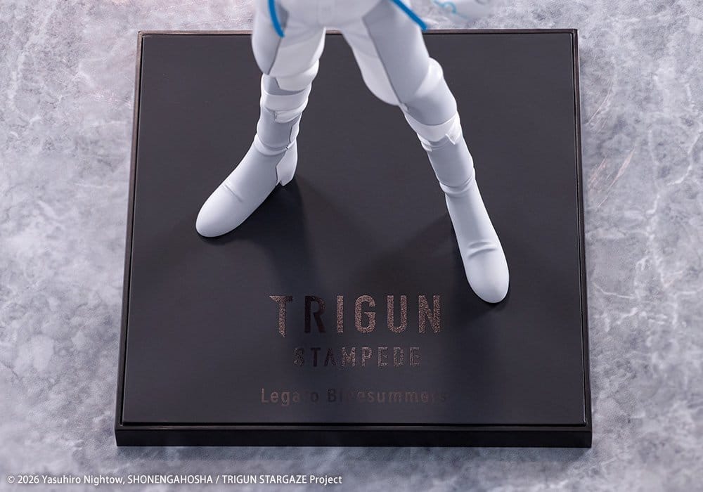Trigun Oshi Works PVC Figure 1/8 Legato Bluesummers 24 cm