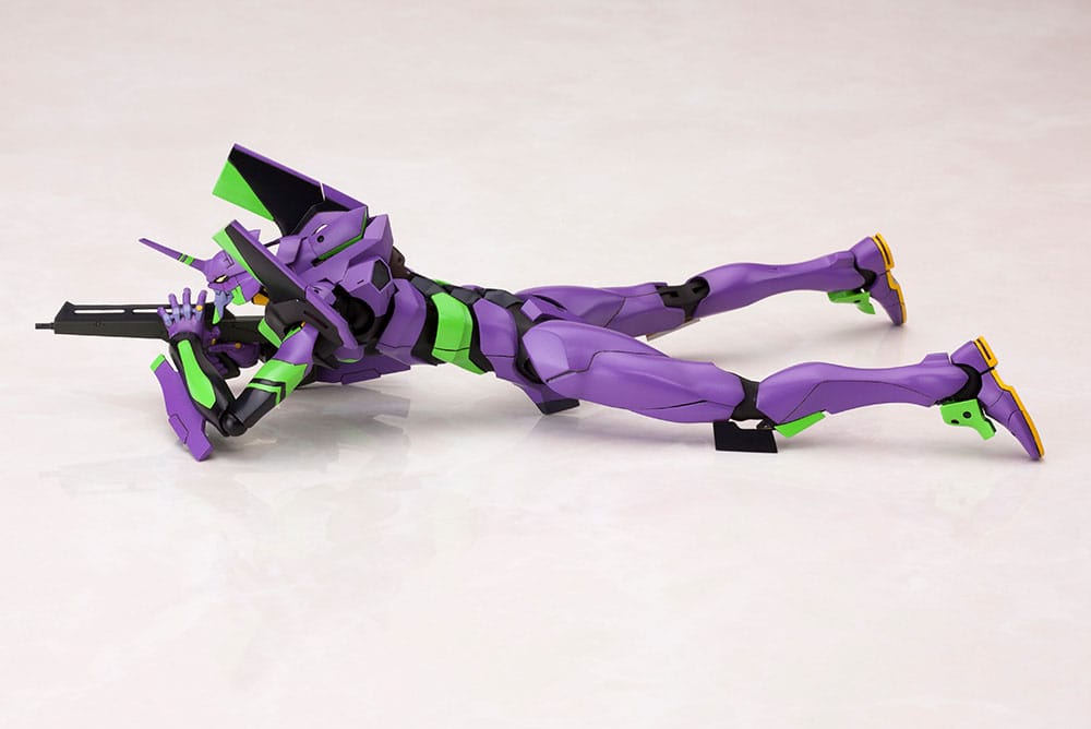 Evangelion: 3.0 + 1.0 Thrice Upon a Time Plastic Model Kit 1/400 Evangelion Test Type-01 with Spear of Cassius 19 cm