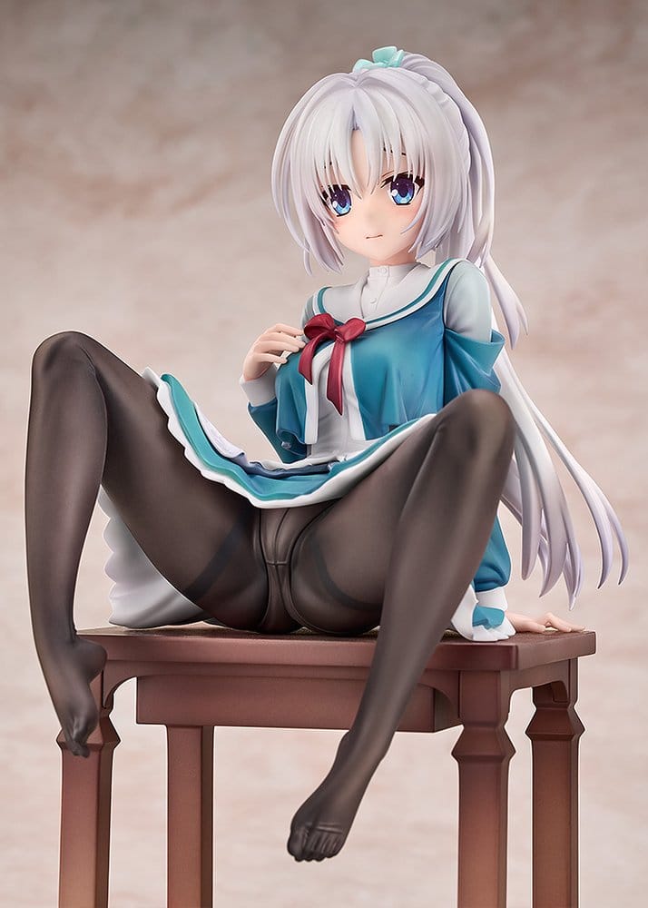 Senren*Banka PVC Figure 1/7 Yoshino Tomotake Animal Ears School Uniform Ver. 21 cm