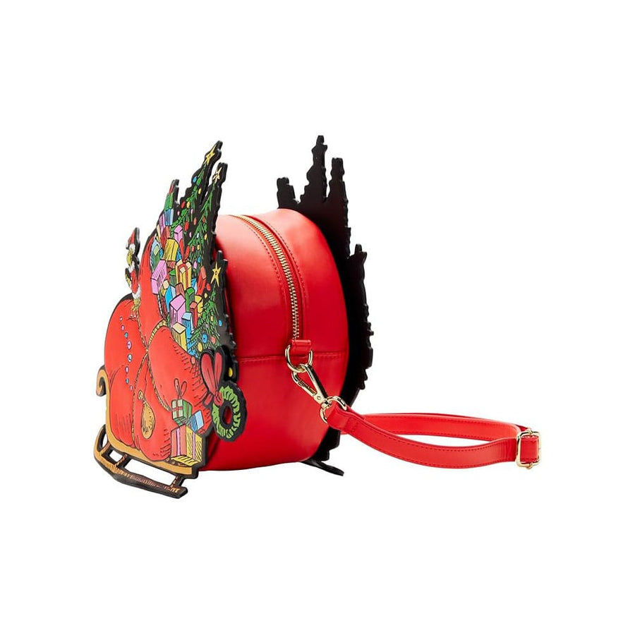 Dr Seuss by Loungefly Crossbody Grinch Sleigh