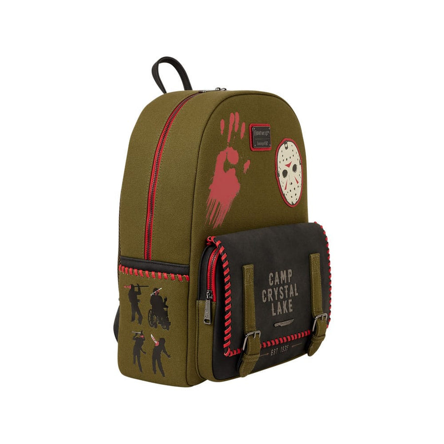 Warner Bros by Loungefly Full-Size Backpack Friday the 13th
