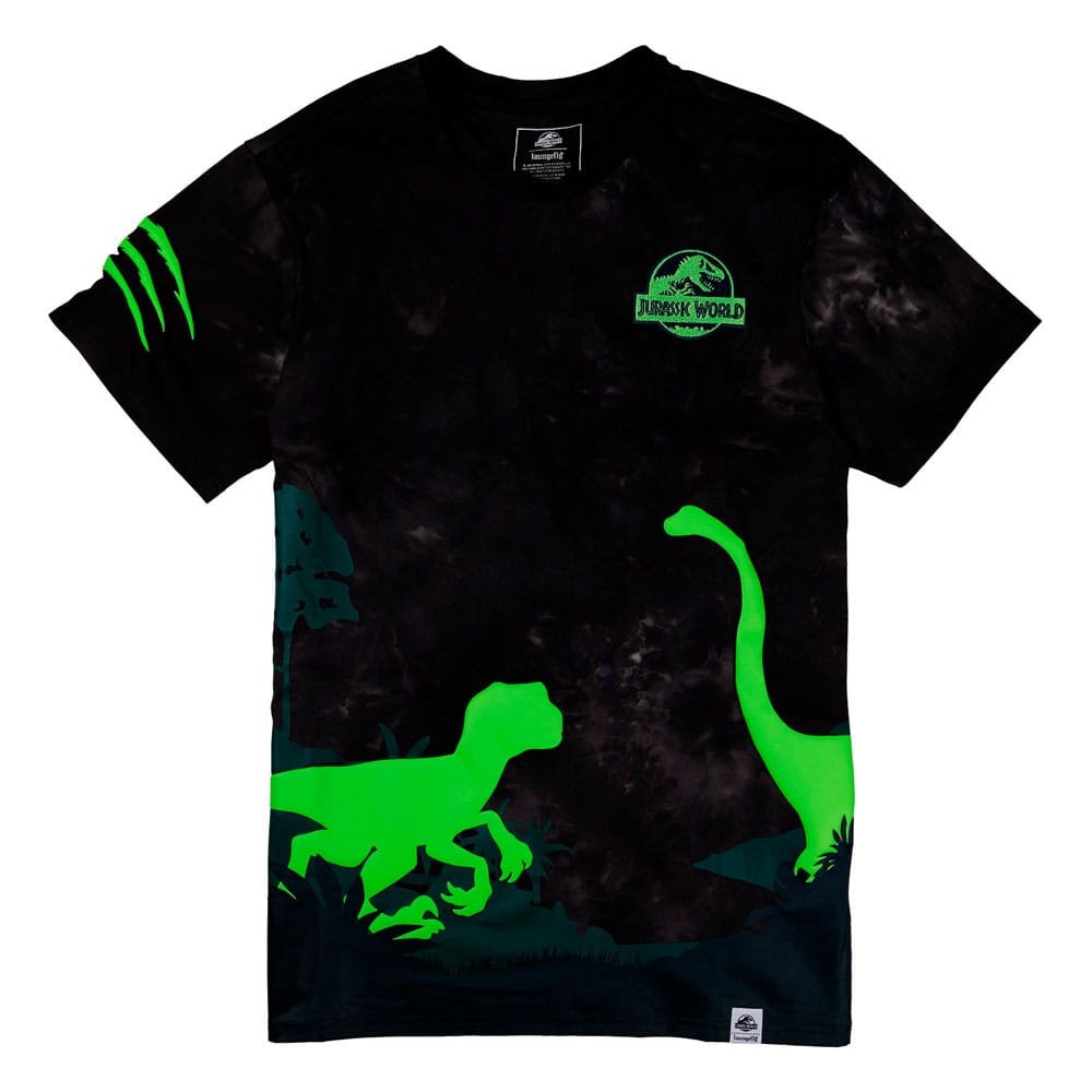Jurassic World by Loungefly Tee T-Shirt Unisex Dinos Size S