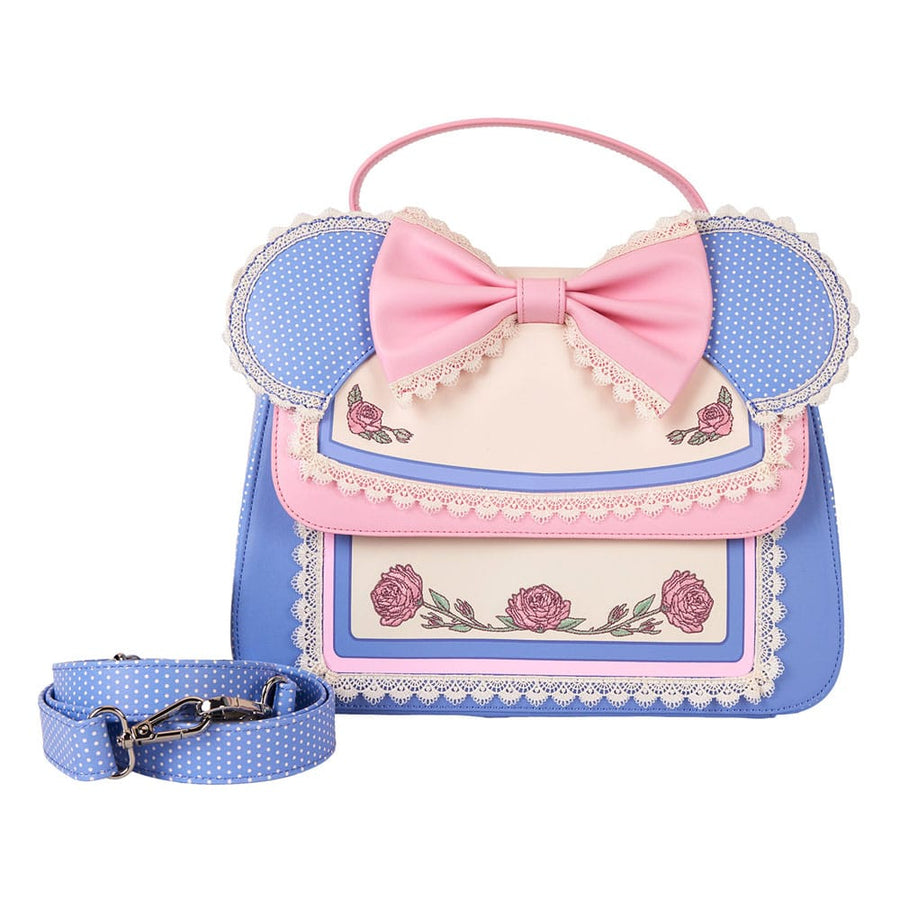 Disney by Loungefly Crossbody Minnie Floral and Lace Ears
