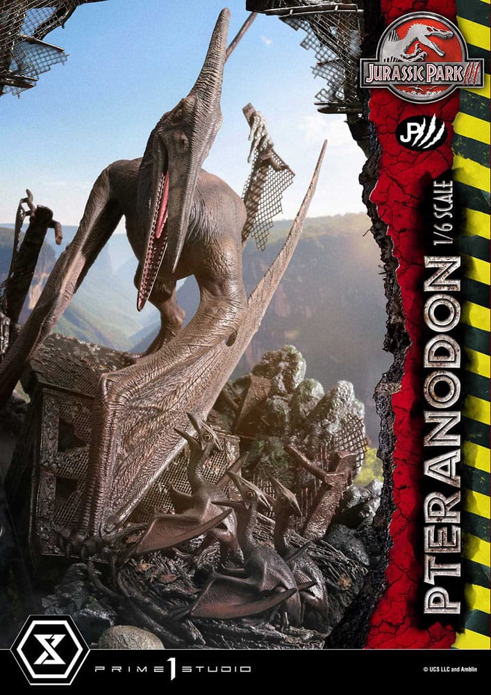 Jurassic Park III Legacy Museum Collection Statue 1/6 Pteranodon Bonus Version 68 cm
