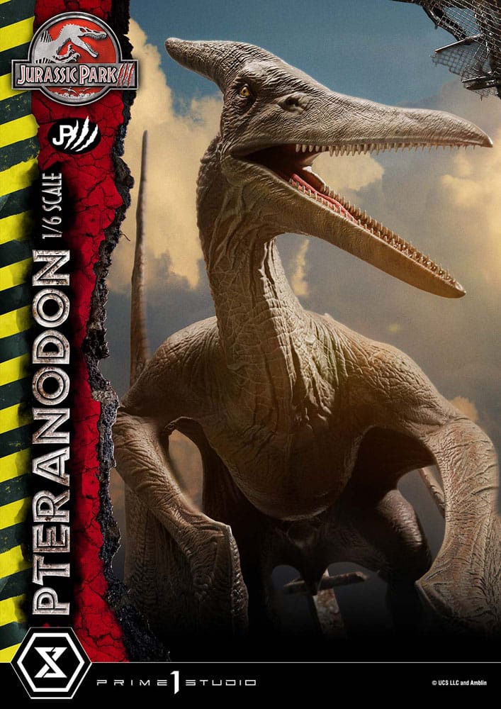 Jurassic Park III Legacy Museum Collection Statue 1/6 Pteranodon Bonus Version 68 cm