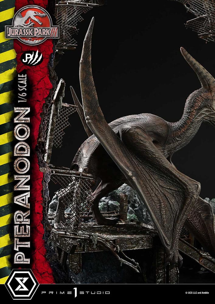 Jurassic Park III Legacy Museum Collection Statue 1/6 Pteranodon Bonus Version 68 cm