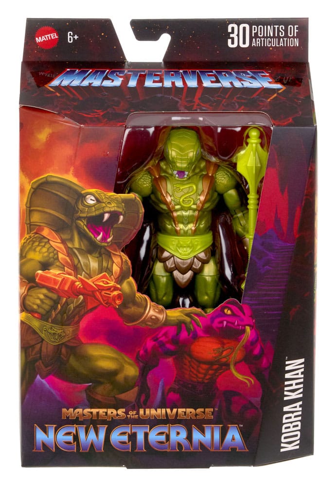 Masters of the Universe New Eternia Action Figure Kobra Khan 18 cm