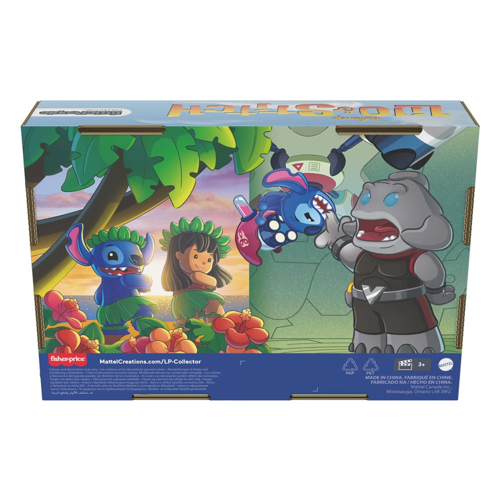 Lilo & Stich Fisher-Price Little People Collector Mini Figures 4-Pack 7 cm