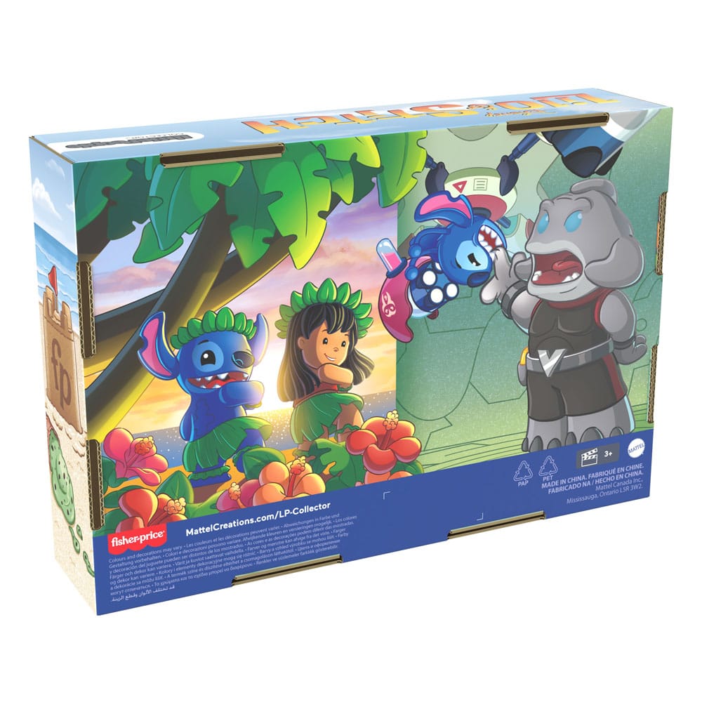 Lilo & Stich Fisher-Price Little People Collector Mini Figures 4-Pack 7 cm