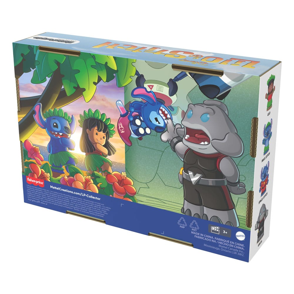 Lilo & Stich Fisher-Price Little People Collector Mini Figures 4-Pack 7 cm