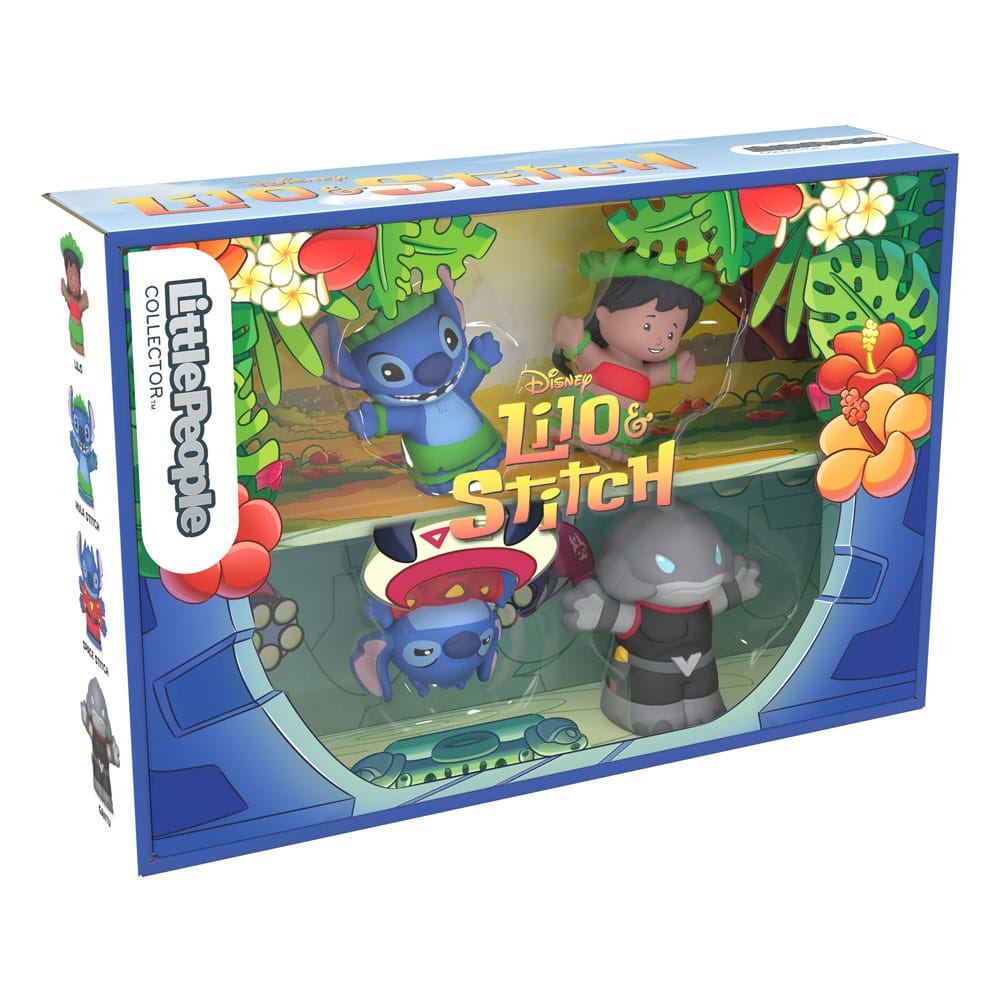 Lilo & Stich Fisher-Price Little People Collector Mini Figures 4-Pack 7 cm