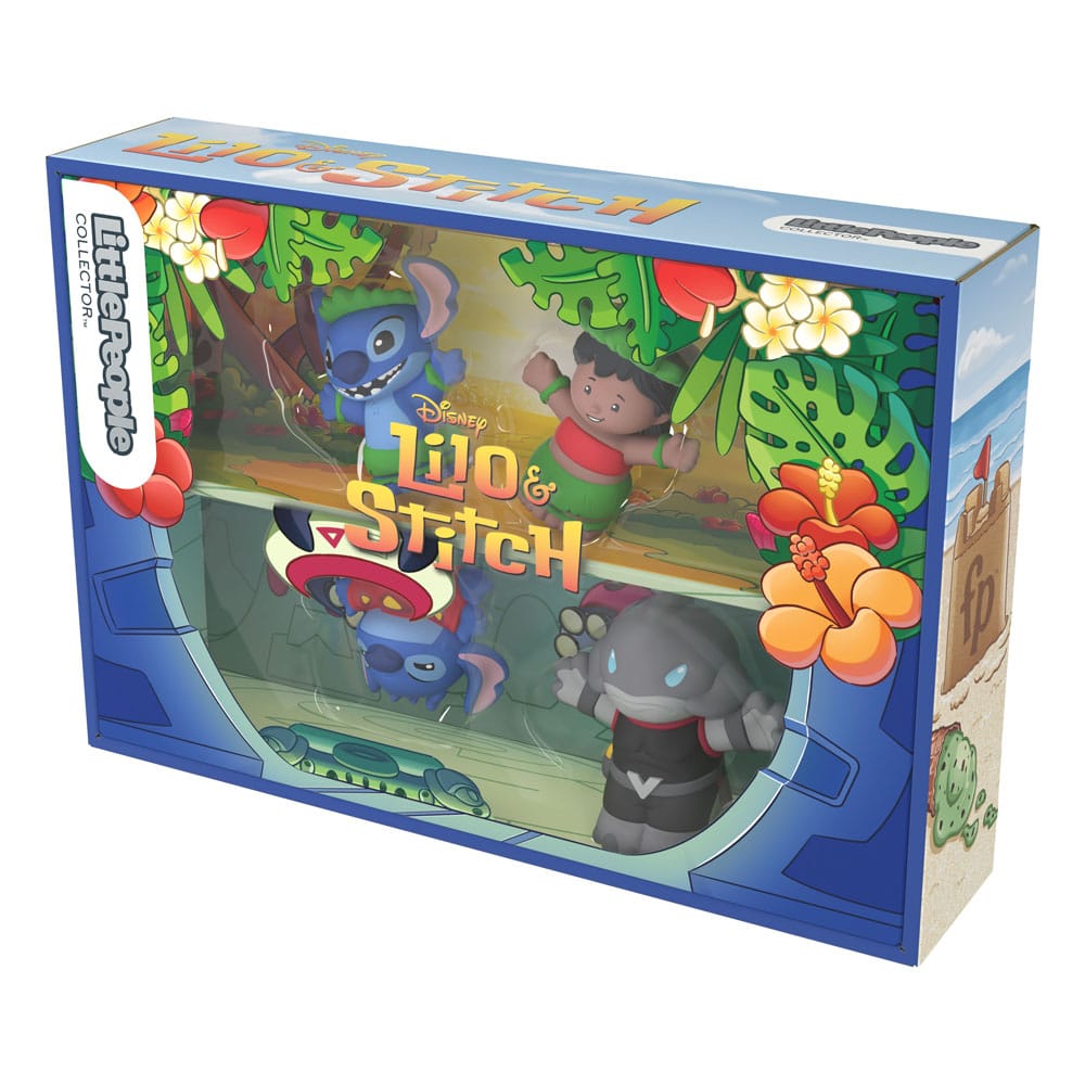 Lilo & Stich Fisher-Price Little People Collector Mini Figures 4-Pack 7 cm