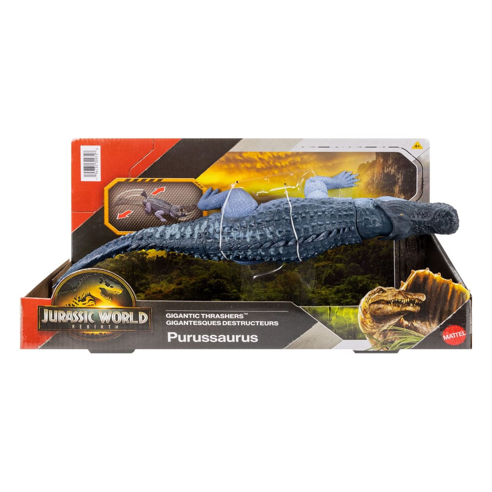 Jurassic World Rebirth Action Figure Gigantic Thrashers Purussaurus 37 cm