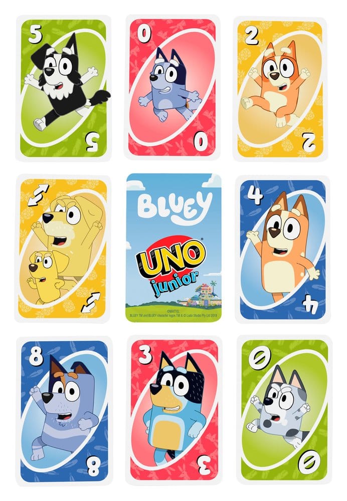 Bluey UNO Junior Card Game