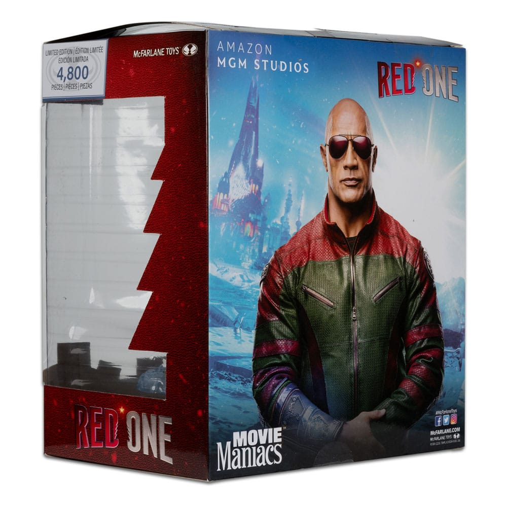 Red One Movie Maniacs PVC Statue Assortment (6)