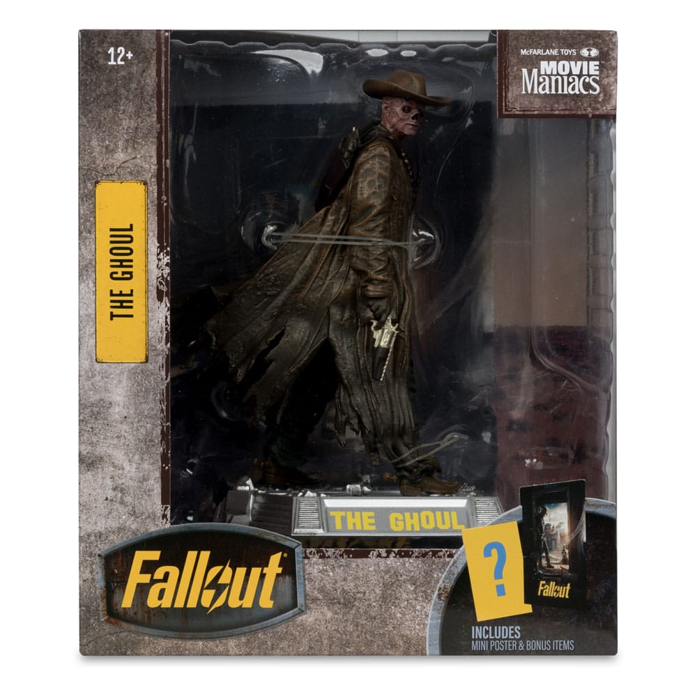 Fallout Movie Maniacs Action Figure The Ghoul (Season 2) 17 cm