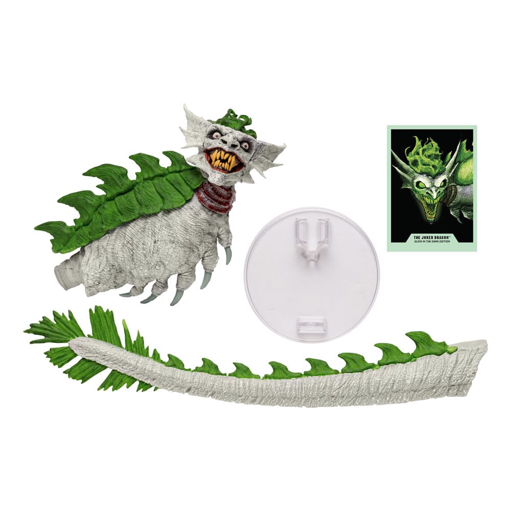 DC Comics - Dark Nights: Metal DC Multiverse Action Figure - The Joker Dragon Glow in the Dark Edition (Gold Label)