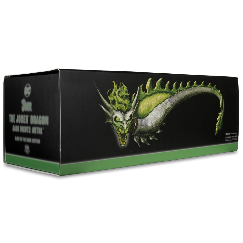 DC Comics - Dark Nights: Metal DC Multiverse Action Figure - The Joker Dragon Glow in the Dark Edition (Gold Label)