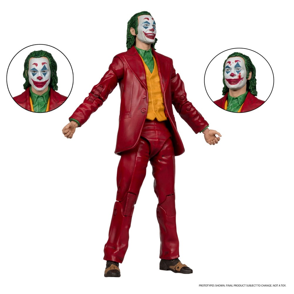 DC Comics - Joker DC Multiverse (Joker Movie) Deluxe Colllector Action Figure - The Joker (Live with Murray Franklin) Limited Edition