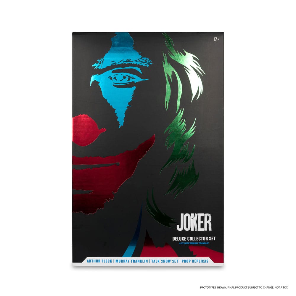DC Comics - Joker DC Multiverse (Joker Movie) Deluxe Colllector Action Figure - The Joker (Live with Murray Franklin) Limited Edition