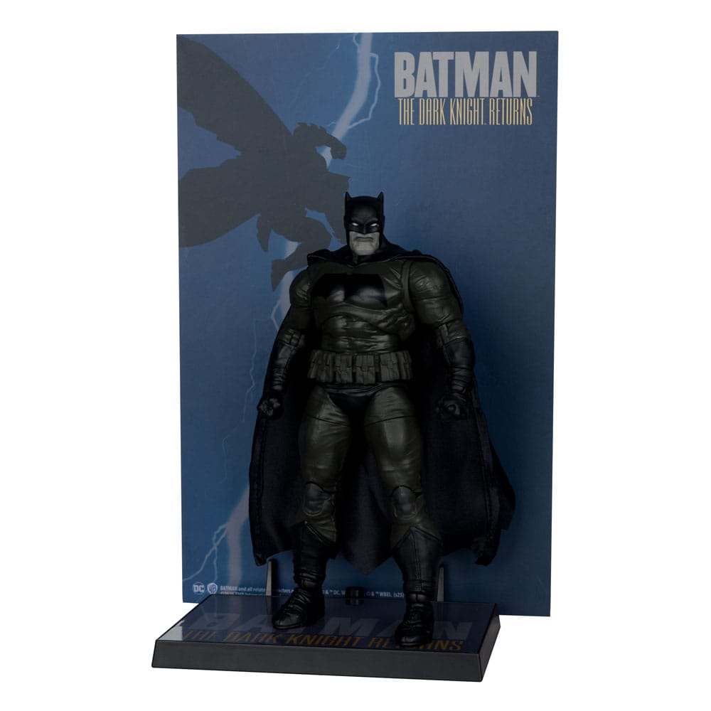 DC Comics - DC Multiverse McFarlane Cover Recreations Action Figure - Batman (Batman: The Dark Knight Returns #1) (Gold Label)