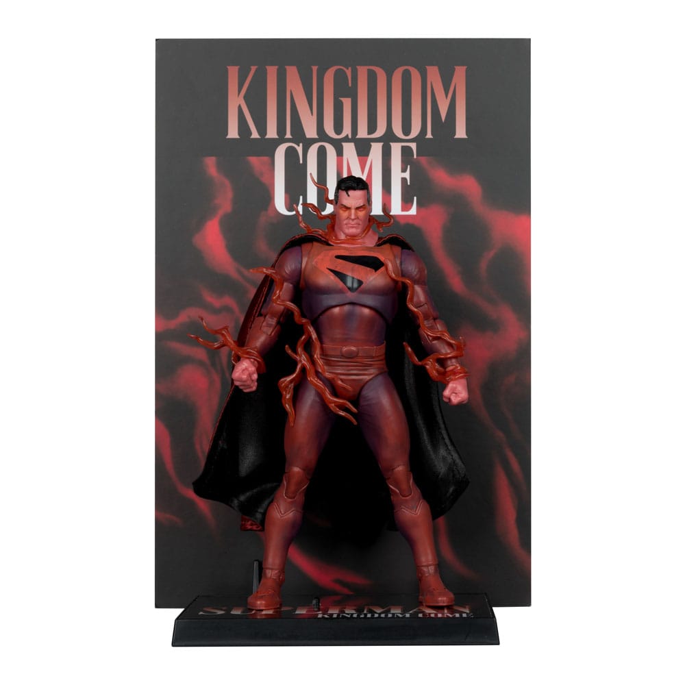 DC Multiverse McFarlane Cover Recreations Action Figure Superman (Kingdom Come) (Gold Label) 18 cm