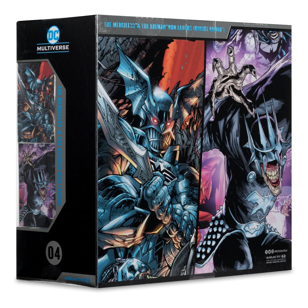 DC Multiverse McFarlane Collector Edition Action Figure 2-Pack #04 Batman who laughs (Knight Armor) & Merciless (Dark Multiverse) 18 cm