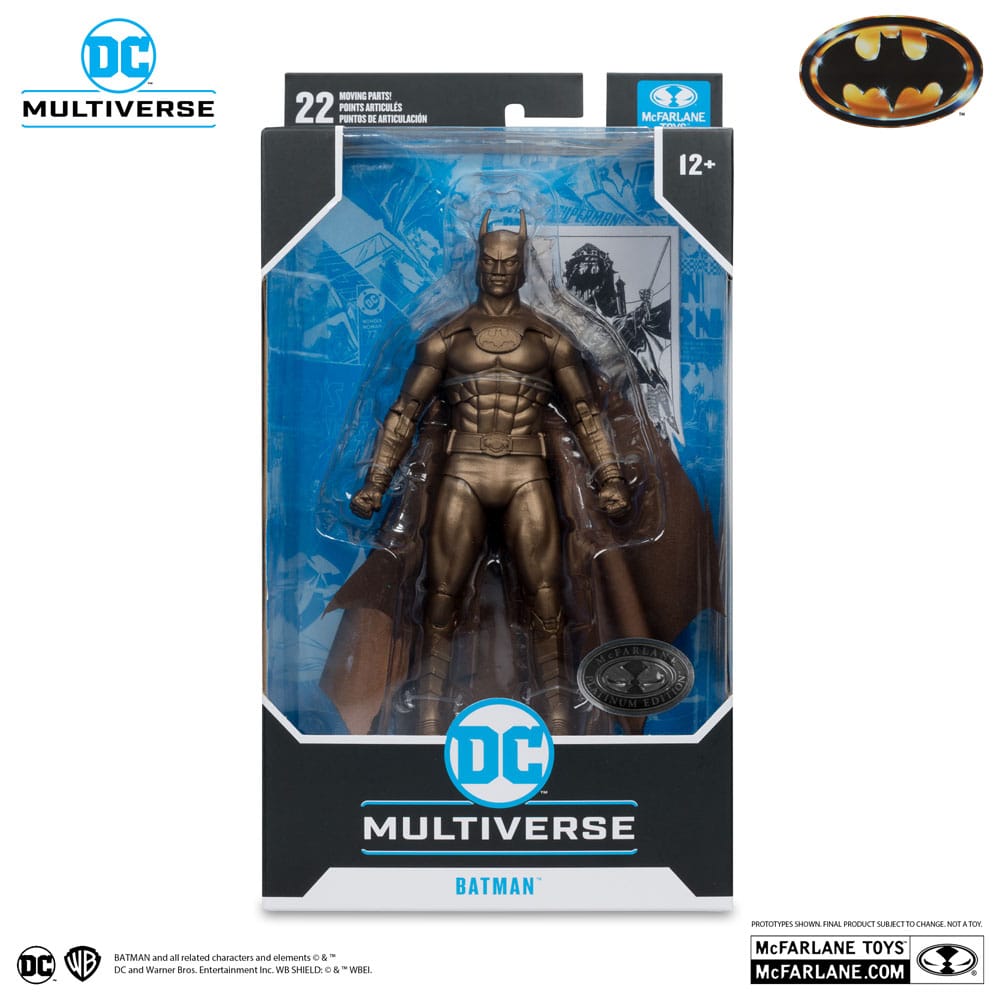 Batman (1989) DC Multiverse Action Figure Batman (Platinum Edition) 18 cm