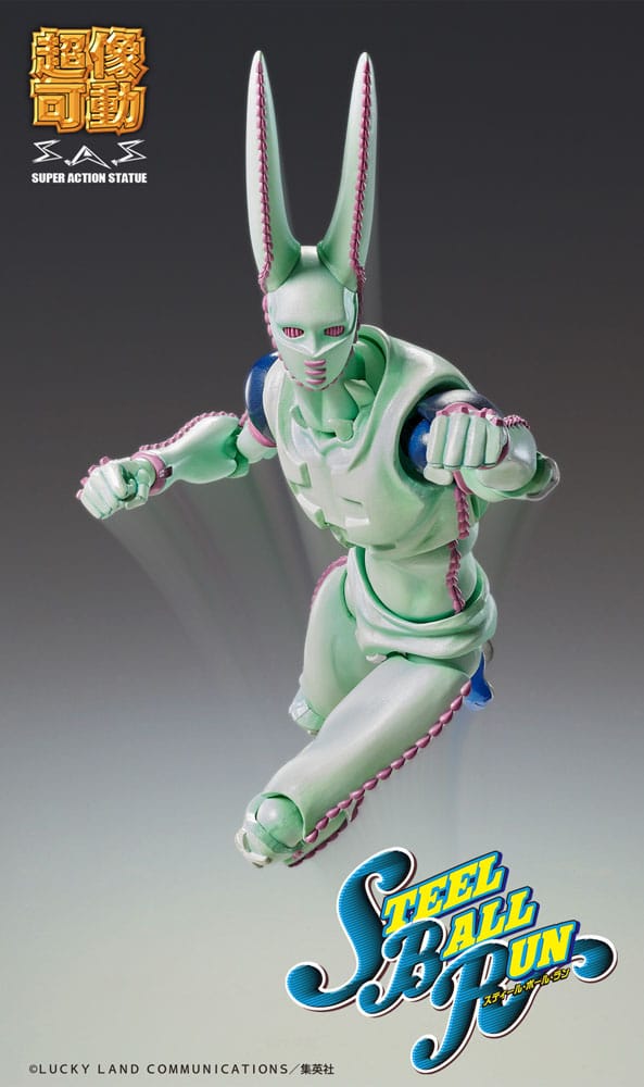 JoJo's Bizarre Adventure Part7 Steel Ball Run Super Action Action Figure Chozokado D4C Second 20 cm