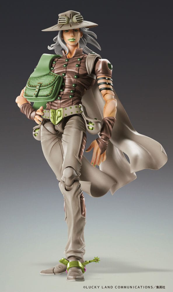 JoJo's Bizarre Adventure Part7 Steel Ball Run Super Action Action Figure Chozokado Johnny Joestar Second 15 cm