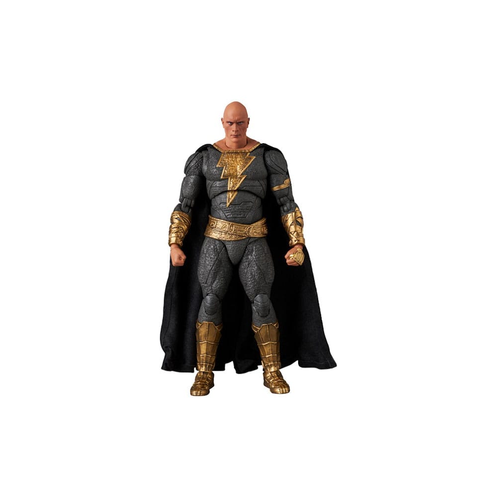 Black Adam MAFEX Action Figure Gold Suit 16 cm