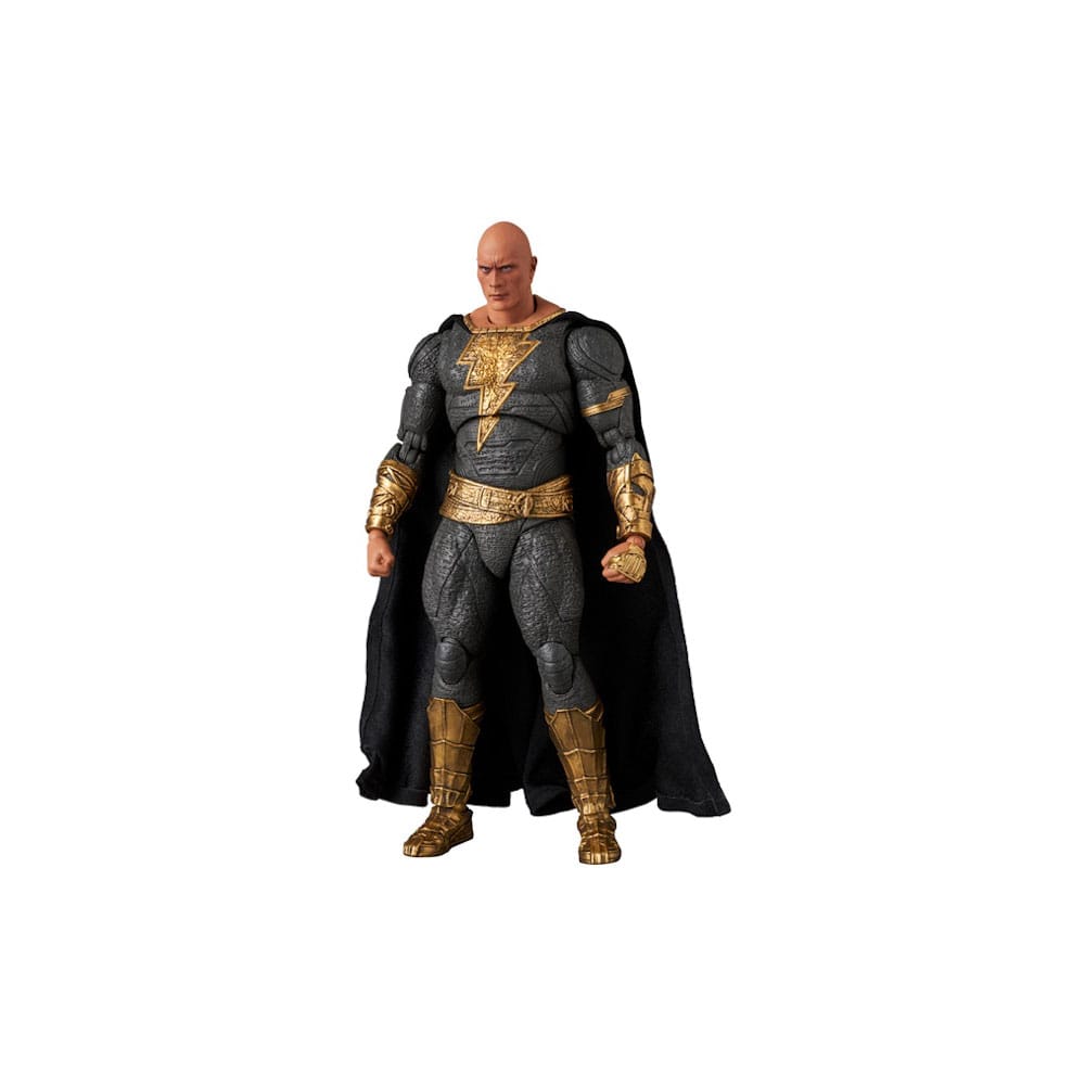 Black Adam MAFEX Action Figure Gold Suit 16 cm