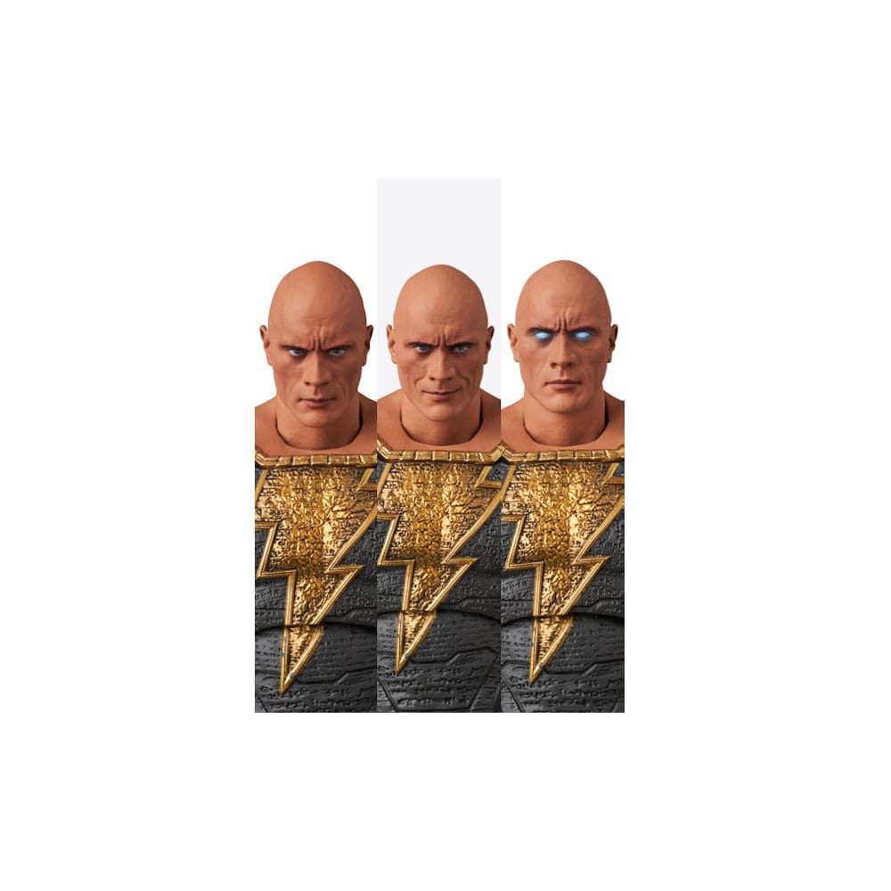 Black Adam MAFEX Action Figure Gold Suit 16 cm