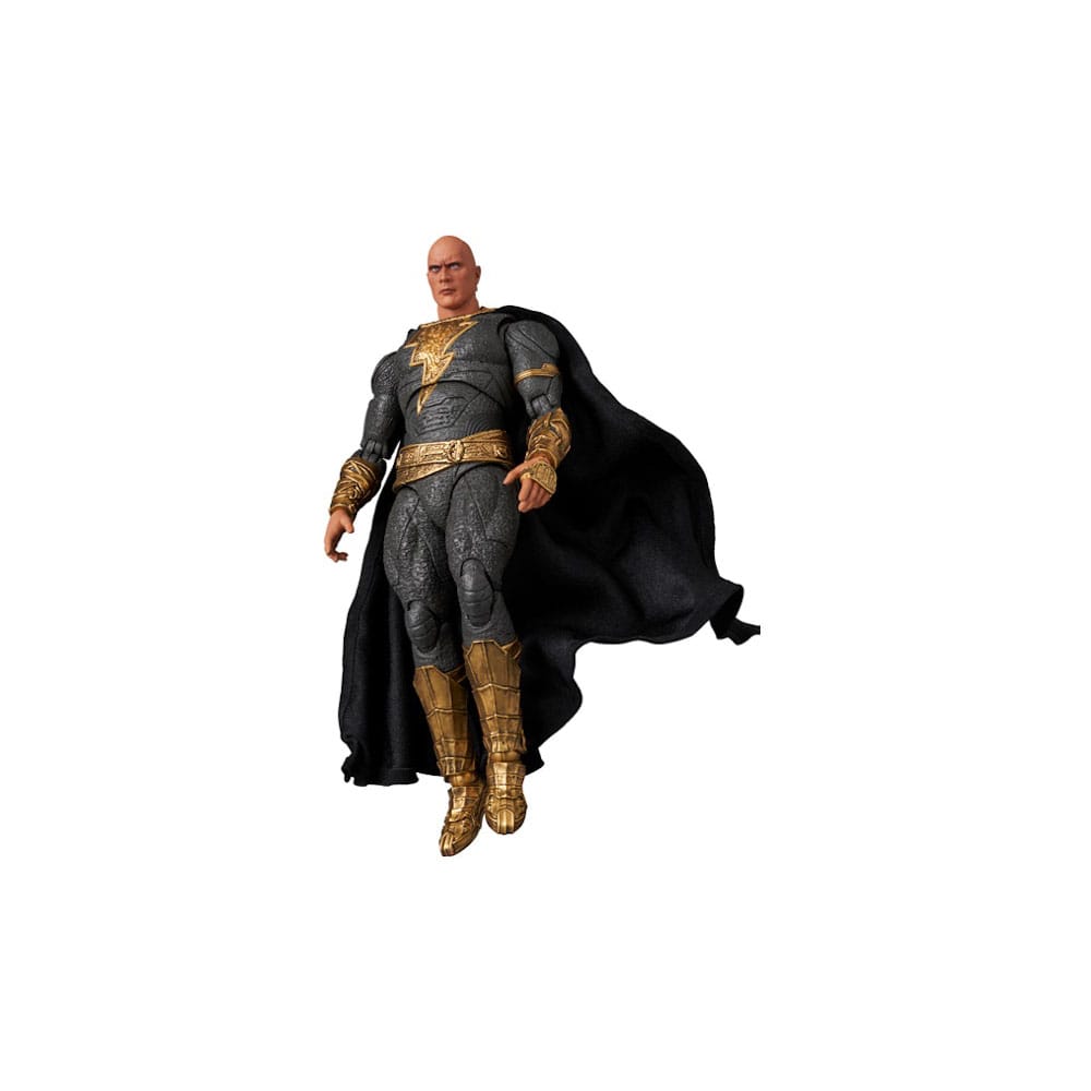 Black Adam MAFEX Action Figure Gold Suit 16 cm