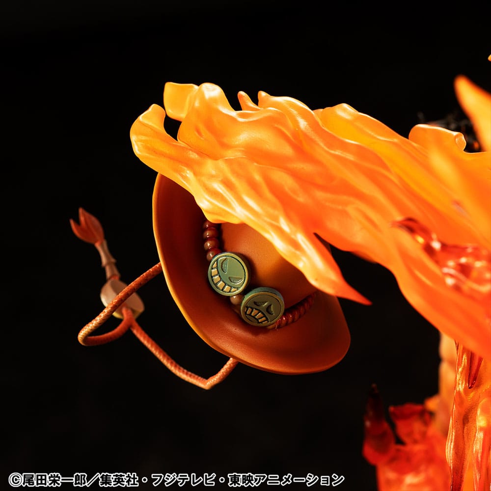 One Piece P.O.P NEO-Maximum PVC Statue Portgas D. Ace 15th Anniversary Super Limited Reprint Ver. 23 cm