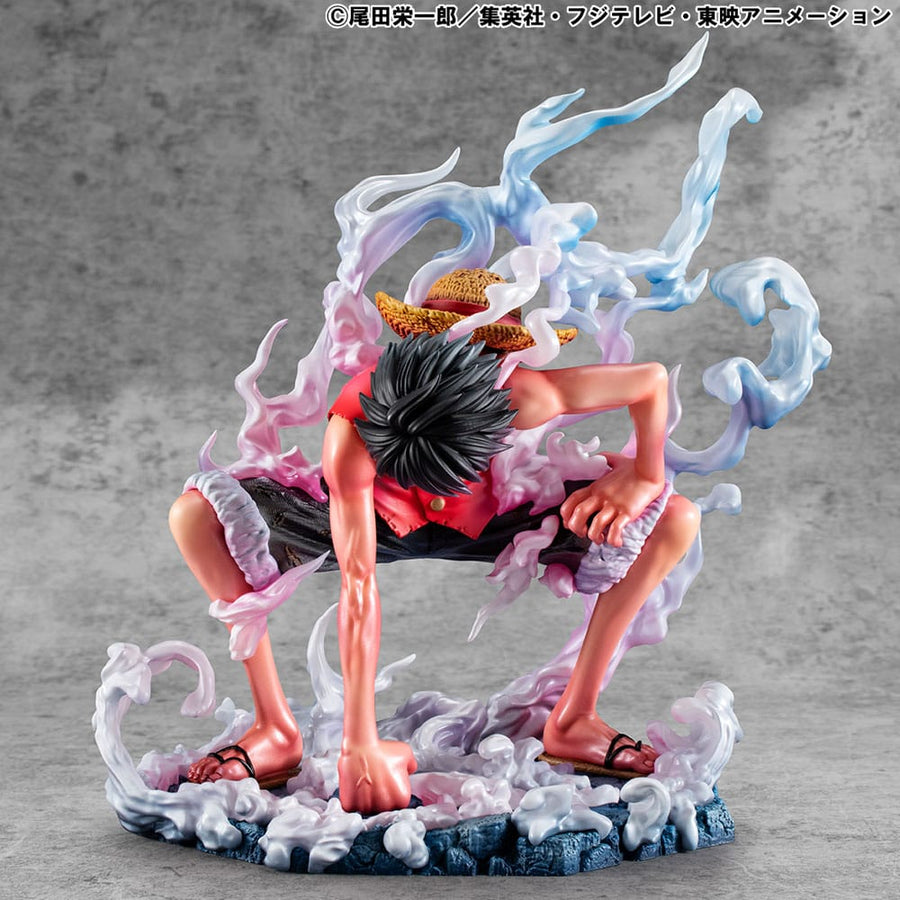 One Piece P.O.P PVC Statue Monkey D. Luffy Gear 2 Limited Edition 19 cm