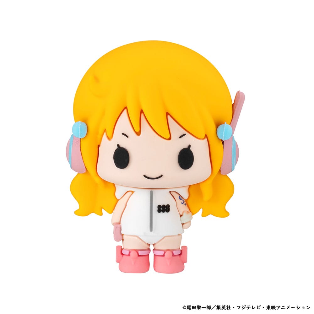 One Piece Chokorin Mascot Series Trading Figure 6-Pack Egghead Ver. 5 cm