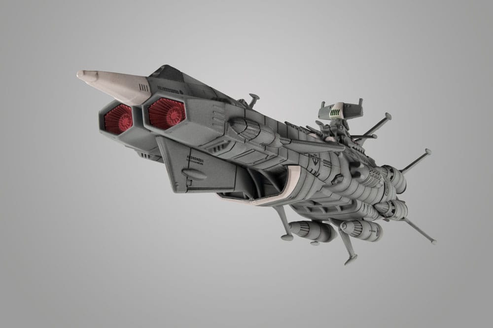 Space Battleship Yamato 2202 Statue Cosmofleet SP Aircraft Warriors of Love U.N.C.F. AAA-1 Andromeda Re. 19 cm