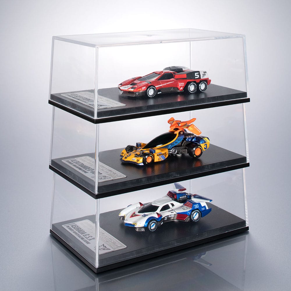 Future GPX Cyber Formula Vehicles 3-Pack Asurada G.S.X & Albatrander 602 & Aoi Superion GT Set Heritage Edition 7 cm