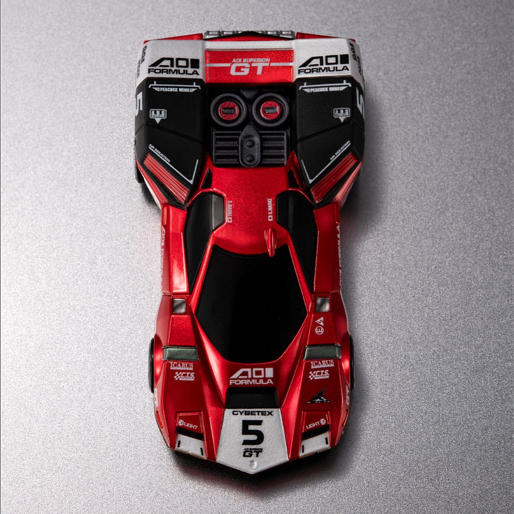 Future GPX Cyber Formula Vehicles 3-Pack Asurada G.S.X & Albatrander 602 & Aoi Superion GT Set Heritage Edition 7 cm