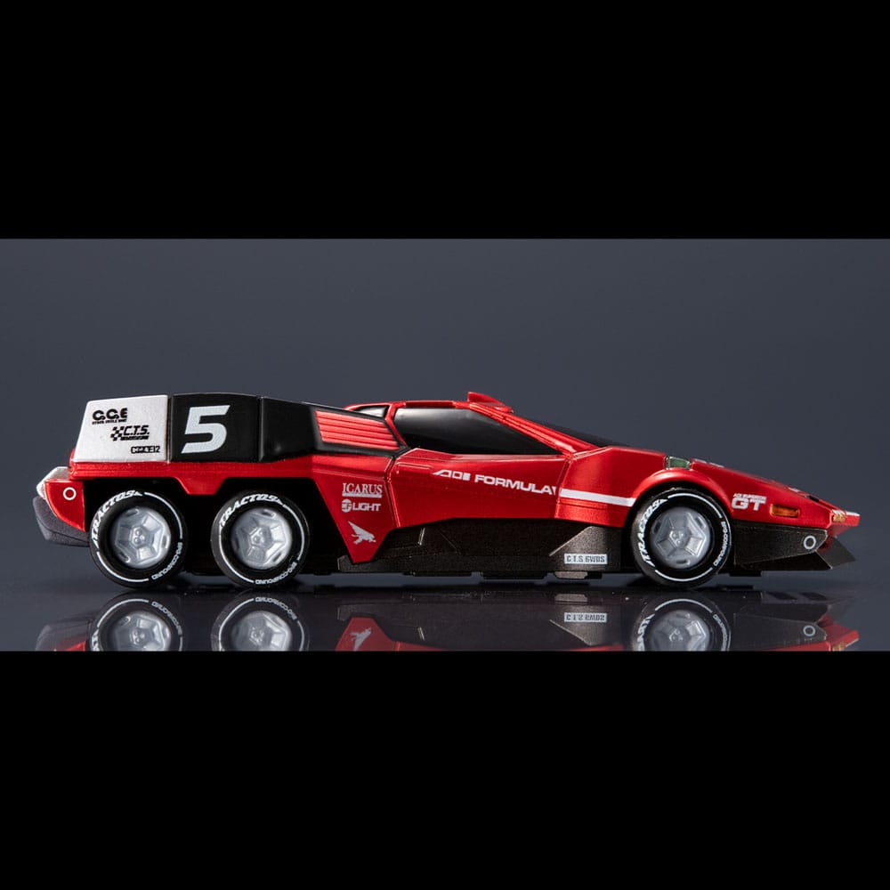 Future GPX Cyber Formula Vehicles 3-Pack Asurada G.S.X & Albatrander 602 & Aoi Superion GT Set Heritage Edition 7 cm
