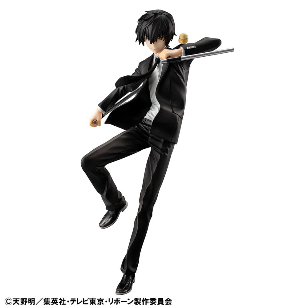 Katekyo Hitman Reborn! G.E.M. Series PVC Statue Tsunayoshi Sawada & Kyoya Hibari & Reborn Set 21 cm