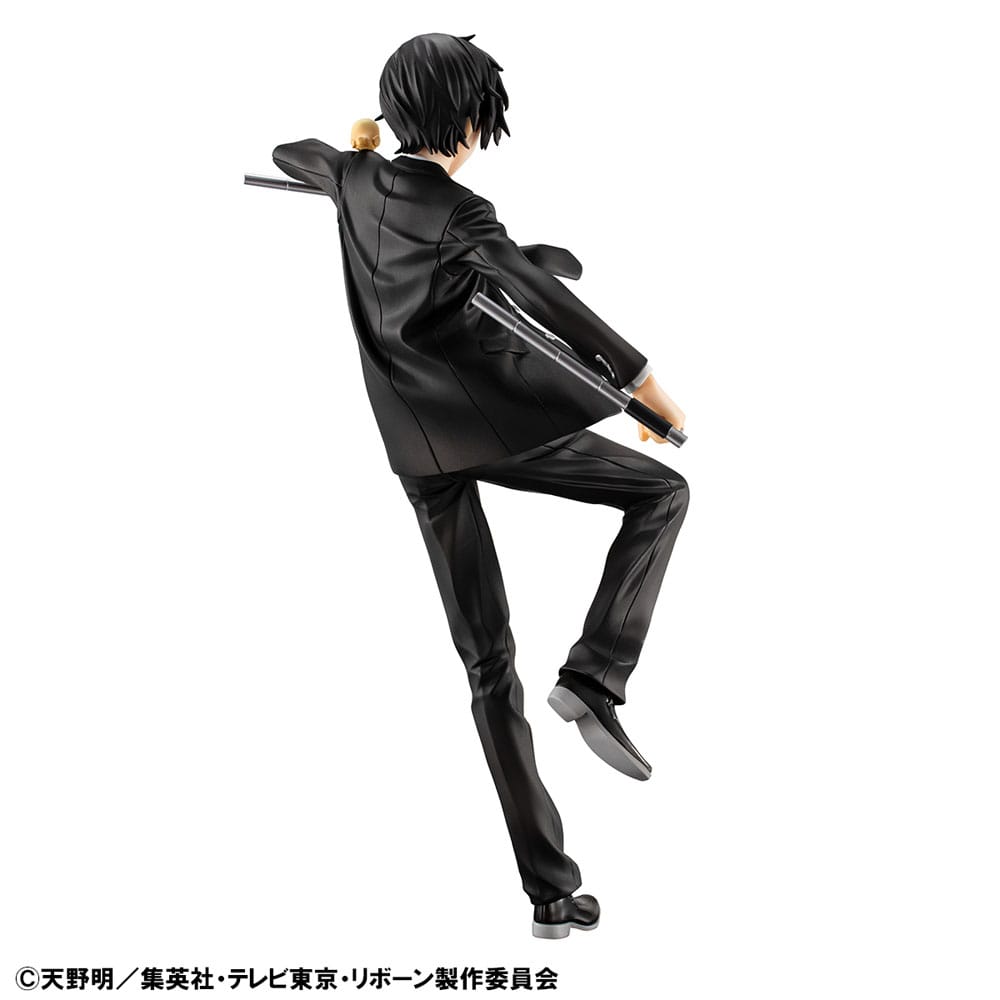 Katekyo Hitman Reborn! G.E.M. Series PVC Statue Tsunayoshi Sawada & Kyoya Hibari & Reborn Set 21 cm