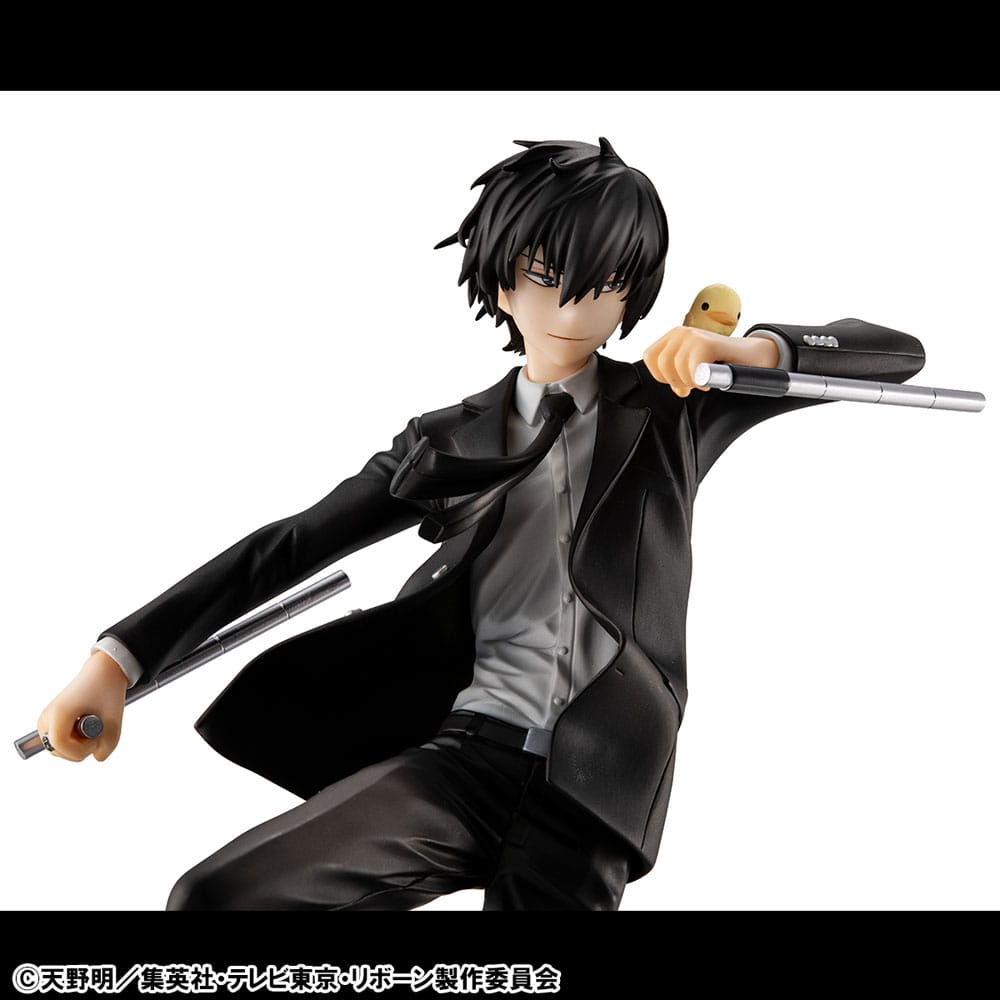 Katekyo Hitman Reborn! G.E.M. Series PVC Statue Tsunayoshi Sawada & Kyoya Hibari & Reborn Set 21 cm