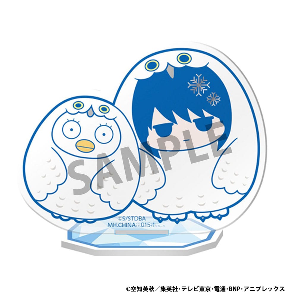 Gintama Acrylic Figure Prince Hata & Animals of Ice 6 cm Display (6)