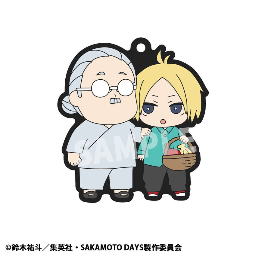 Sakamoto Days Rubber Mascot Buddycolle Rubber Charms Vol. 2 7 cm Assortment (6)