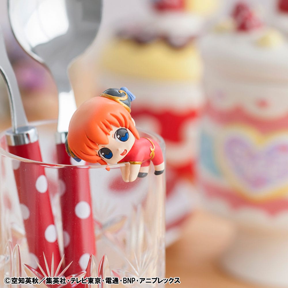 Gintama Ochatomo Series Trading Figure What about a cup of tea 5 cm Assortment (8)
