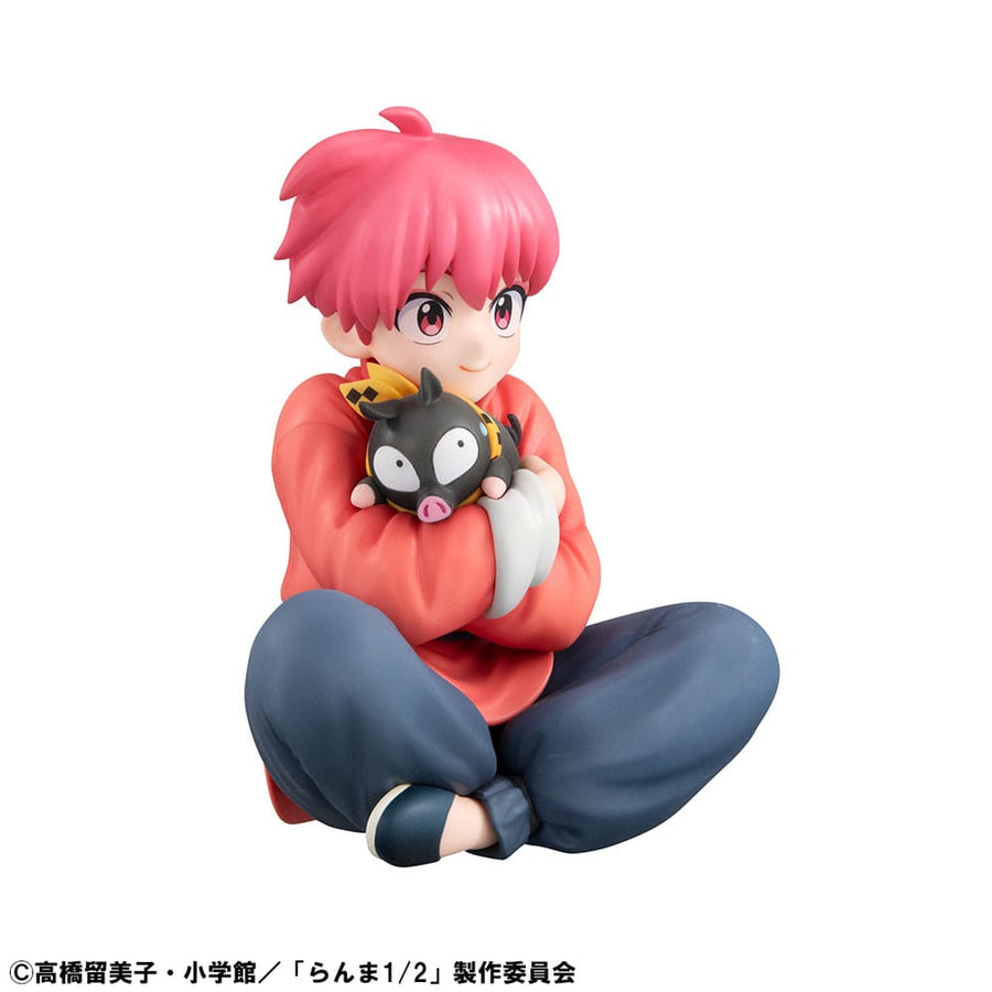 Ranma 1/2 G.E.M. Series PVC Statue Ranma Palm Size 9 cm