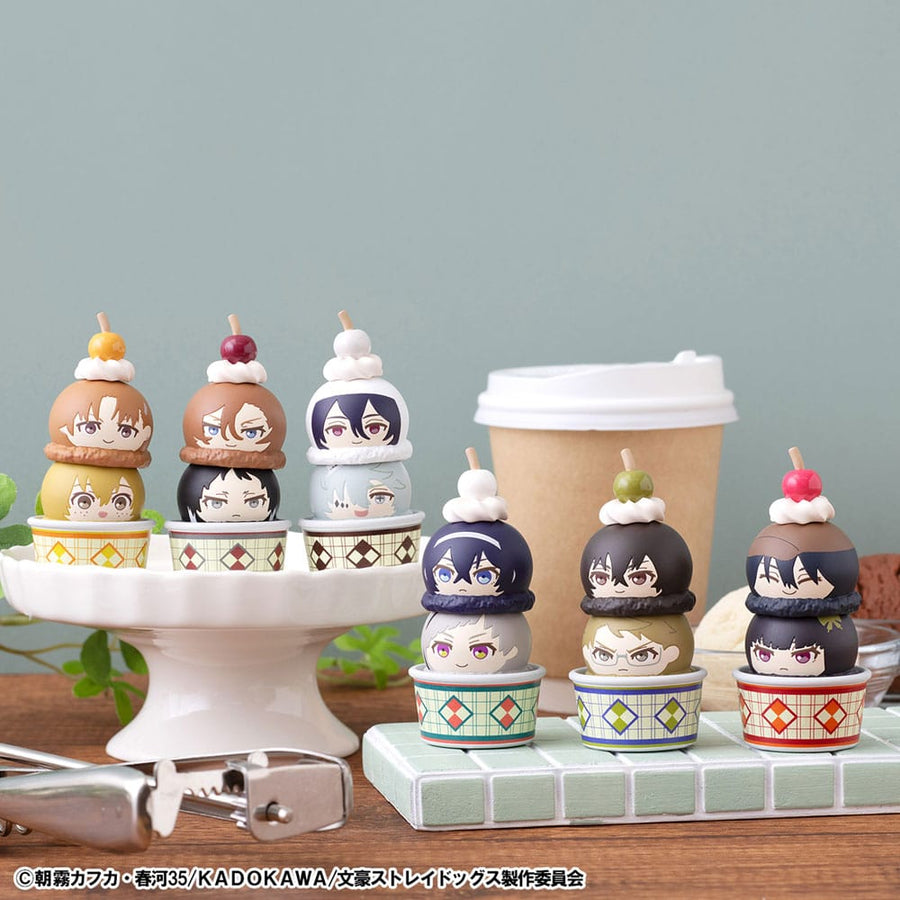 Bungo Stray Dogs Tsumichen Stack up & Change Trading Figure 8 cm Assortment (6)